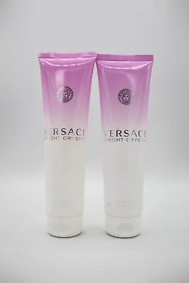 Versace Bright Crystal Women 5.0 OZ / 150 ML Perfumed Body Lotion  & Shower Gel • $55