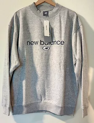 New Balance Urban Outfitters Hoops Oversized Sweatshirt Men's Gray XLarge • $49.99