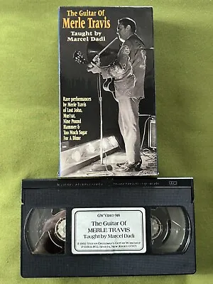 Nice Vintage 1993 The Guitar Of Merle Travis Taught By Marcel Dadi Vhs Grossman • $9.99