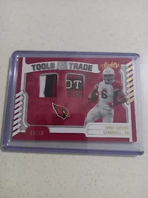 $10 • Buy 2022 James Connor Absolute Memorabilia Tools Of The Trade /49