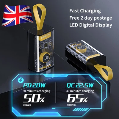 £6.79 • Buy 9000000mAh Mini Power Bank Fast Charging Charger Portable External Battery Pack