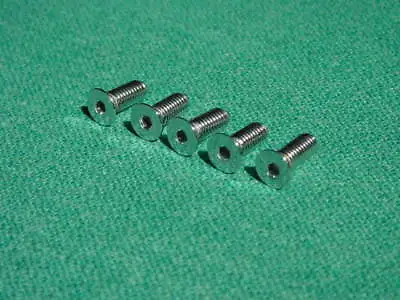 5 Unused Original Chrome Screws For 1970's Michell Eng. Prisma Turntable Cover • $39.95