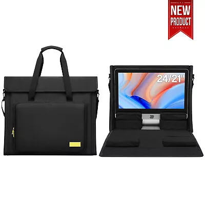 21.5  Travel Computer Carrying Bag For IMac Screen Storage Bag Shoulder Strap • $138