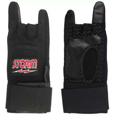 Storm Bowling Black Xtra Grip Plus Bowling Glove Choose Your Size Free Ship! • $20.88