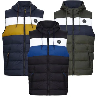 £26.99 • Buy Tokyo Laundry Men's Gilet Hooded Microfleece Lined Quilted Puffer Body Warmer