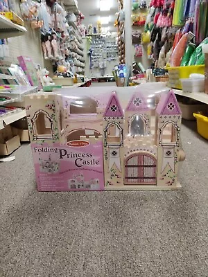 Melissa And Doug Wooden Castle That Folds Up • $150