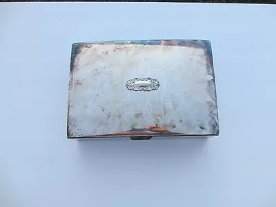 $55 • Buy Vintage Towle Sliver Plate Jewelry Box - New- Never Used