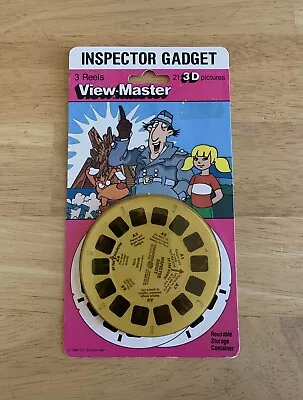 Inspector Gadget View-Master 3D 3-Reel Pack SEALED VTG 1984 80s DIC Cartoon Rare • $19.95