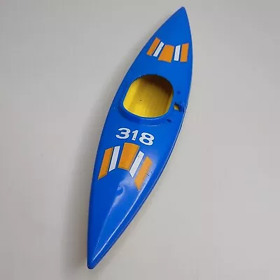 Vintage Fisher Price Adventure People Whitewater Blue Kayak 318 1977 • $9