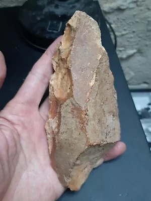 Acheulean / Early Mousterian Biface Handaxe - Lower Paleolithic Dordogne France • $190