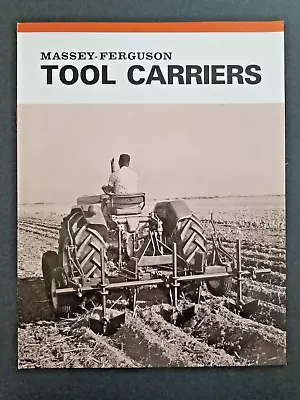 Massey Ferguson MF 50 - 90 Tool Carriers Dealer Sales Brochure Catalog • $22