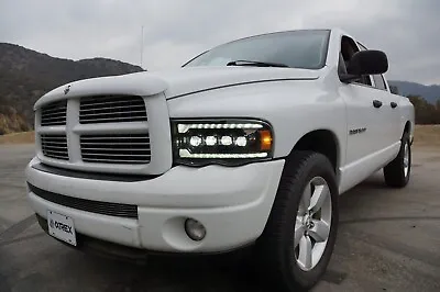 AlphaRex Nova Series LED Projector Headlights For 02-05 Ram 1500 03-05 2500 3500 • $900