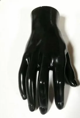 LESS THAN PERFECT MN-HandsM BLACK RIGHT Male Mannequin Hand Glove Display • $8.99