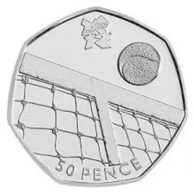 2011 Olympic 50p Coins Tennis • £7.50