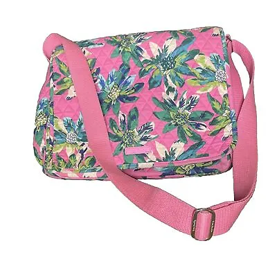 Vera Bradley Crossbody Messenger Laptop Bag Rio Floral Design • $15