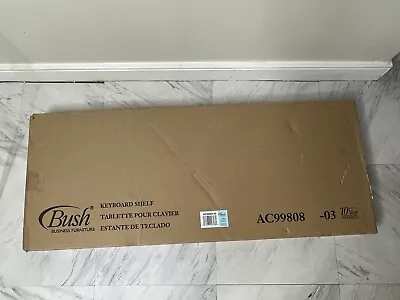 $65 • Buy Bush Business Furniture Articulating Keyboard Tray With Galaxy Finish