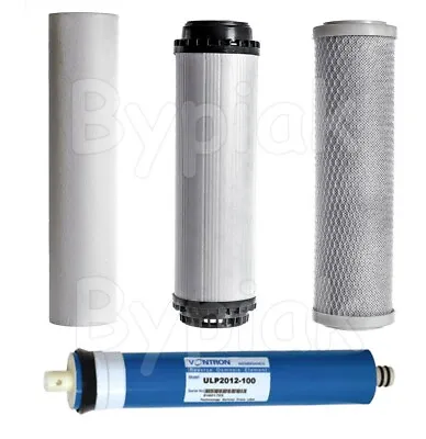 £25.90 • Buy Complete Filter Replacement Set For 4 Stage Reverse Osmosis RO Unit