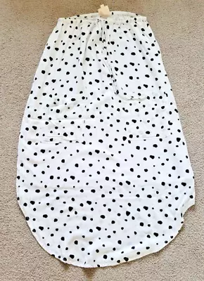 Zulu &Zephyr  White And Black Spot Skirt - Size 12 - Never Worn • $45