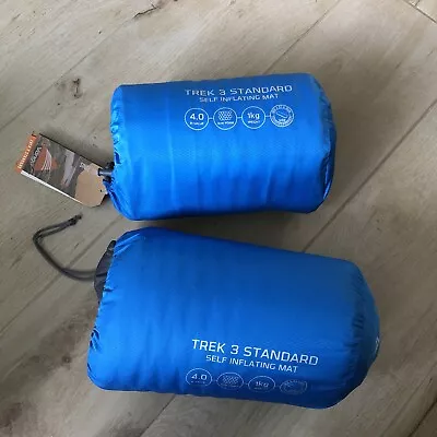 VANGO TREK 3 Standard Self Inflating Mat X 2 / Festival / Camping/ D Of E  • £34.99