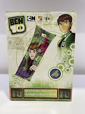 Ben 10 Inflatable Mattress Cartoon Network 183cmx69cm - New In Box RARE • $89