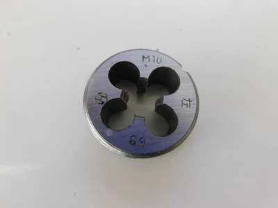 £7.95 • Buy M10 X 1.5 Solid Circular Die - 30mm O/D - LEFT HAND THREAD