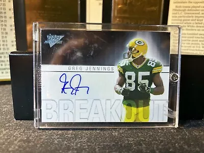 2007 Greg Jennings TOPPS  Performance Blue Breakout Autograph BA-GJ • $35