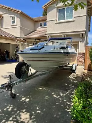 1985 Bayliner Cabin Cruiser 23' Boat Located In Roseville CA - Has Trailer • $1.99