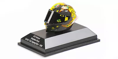 Helmet AGV Valentino Rossi Winter Test Sepang Day I 2018 1:8 Model Minichamps • £47.70