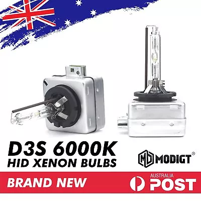 D3S 6000K Heavy Duty OEM HID Xenon Headlight Replacement Bulbs Globe Kit Au • $40.99