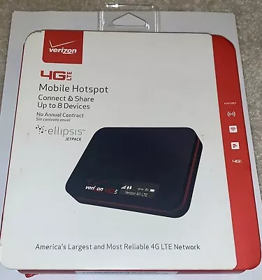 New Verizon Ellipsis Jetpack Mobile Hotspot 4G LTE SKU: MHS700LPP • $32.95