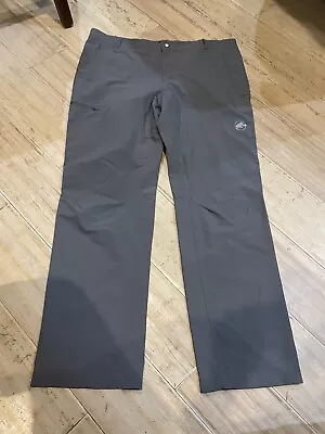 Mammut SOFtech Mens Outdoor Hiking Ski Pants Size 40x32 Gray • $23