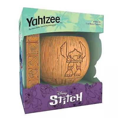 YAHTZEE: Disney Stitch | Collectible Stitch Tiki Style Dice Cup • $26.09