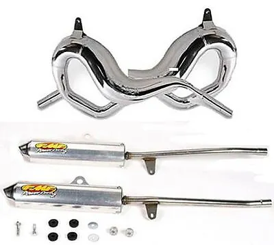 FMF Exhaust System - Fatty Pipes & Powercore 2 Silencers - Yamaha YFZ350 Banshee • $919.98