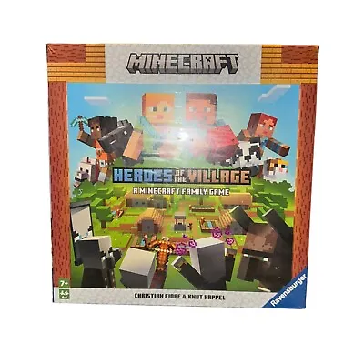 Mojang Minecraft Heroes Of The Village Family Game Ravensburger New Sealed • $20