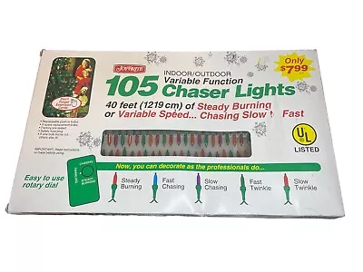 Joybrite Variable Speed  150 Lights VTG Christmas Rare Multicolor WORK • $59.46