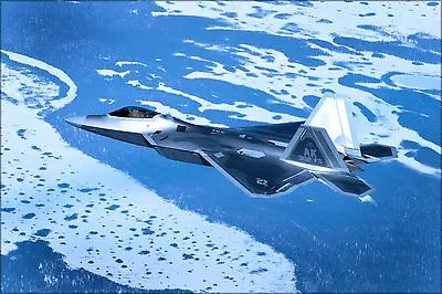 Poster Many Sizes; 477Th Fighter Group F 22 Raptor • $160.11