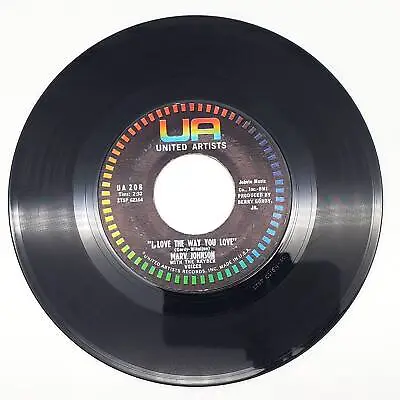 Marv Johnson I Love The Way You Love 45 RPM Single Record 1960 UA 208 Y • $6.29