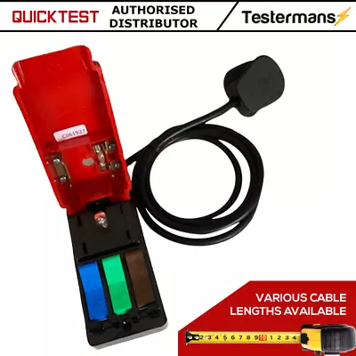 QuickTest Mains Connector Various Cable Sizes Optional Protective Case (LDMC1B) • £50.95