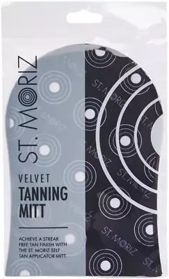 St Moriz Velvet Tanning Mitt For Even Fake Tan Coverage Stain Free Hands & Stre • £5.51