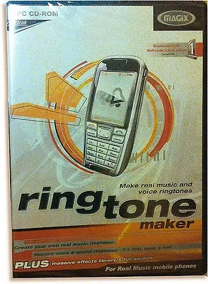 MAGIX Ringtone Maker Software. Make Your Own FREE RINGTONES • £5.99