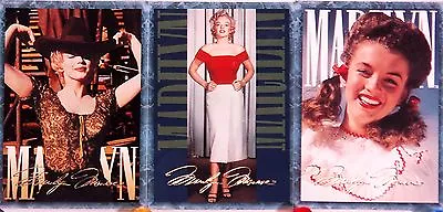 1993 Three Star Cards Of Marilyn Monroe Niagra Bus Stop Seven Year Itch  • $9.99