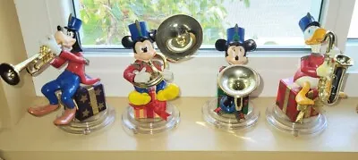 Disney Mickey Minnie Donald & Goofy Figures From A Broken Mr. Christmas Set • $24