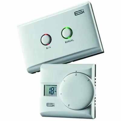 ESI Wireless Electronic Room Thermostat With LCD Display ESRTERFW • £44