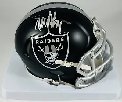 Marshawn Lynch Signed Oakland Raiders Blaze Mini Helmet + Mill Creek COA • $599.99