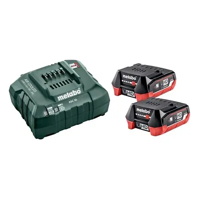 Metabo 685301000 12v Basic Set Inc 2x 4.0Ah LiHD Batteries & ASC 55 Charger • £103.90