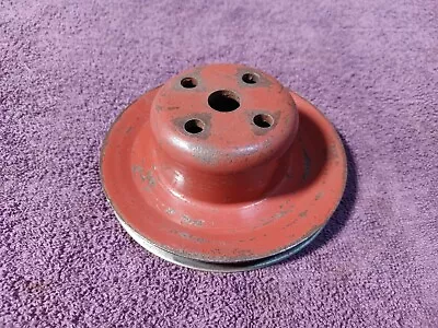 Holden HD HR Early HK Pulley 149 161 179 186 Red Motor • $60