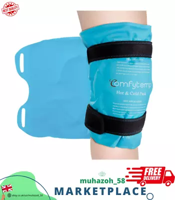 Comfytemp Flexible Knee Ice Pack Wrap Reusable Gel Hot Cold Pack For Knee Pain • £21.99