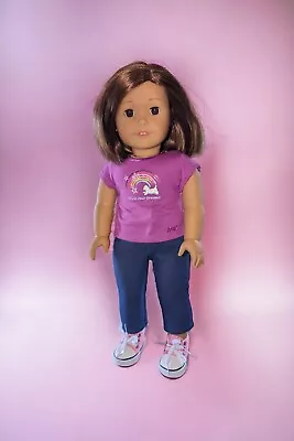 American Girl Doll With Short Brown Hair And Brown Eyes • $45