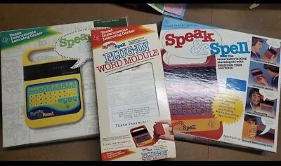 Vintage Speak & Spell And Speak & Read. With Plug In Modules • $30