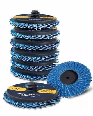 10/20/30PCS 2  50mm Flap Disc Mini Grinding Wheel Metal Rust Removal 60 Grit • £9.59